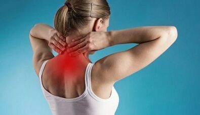 How does the osteocondrosis of cervical spine manifest